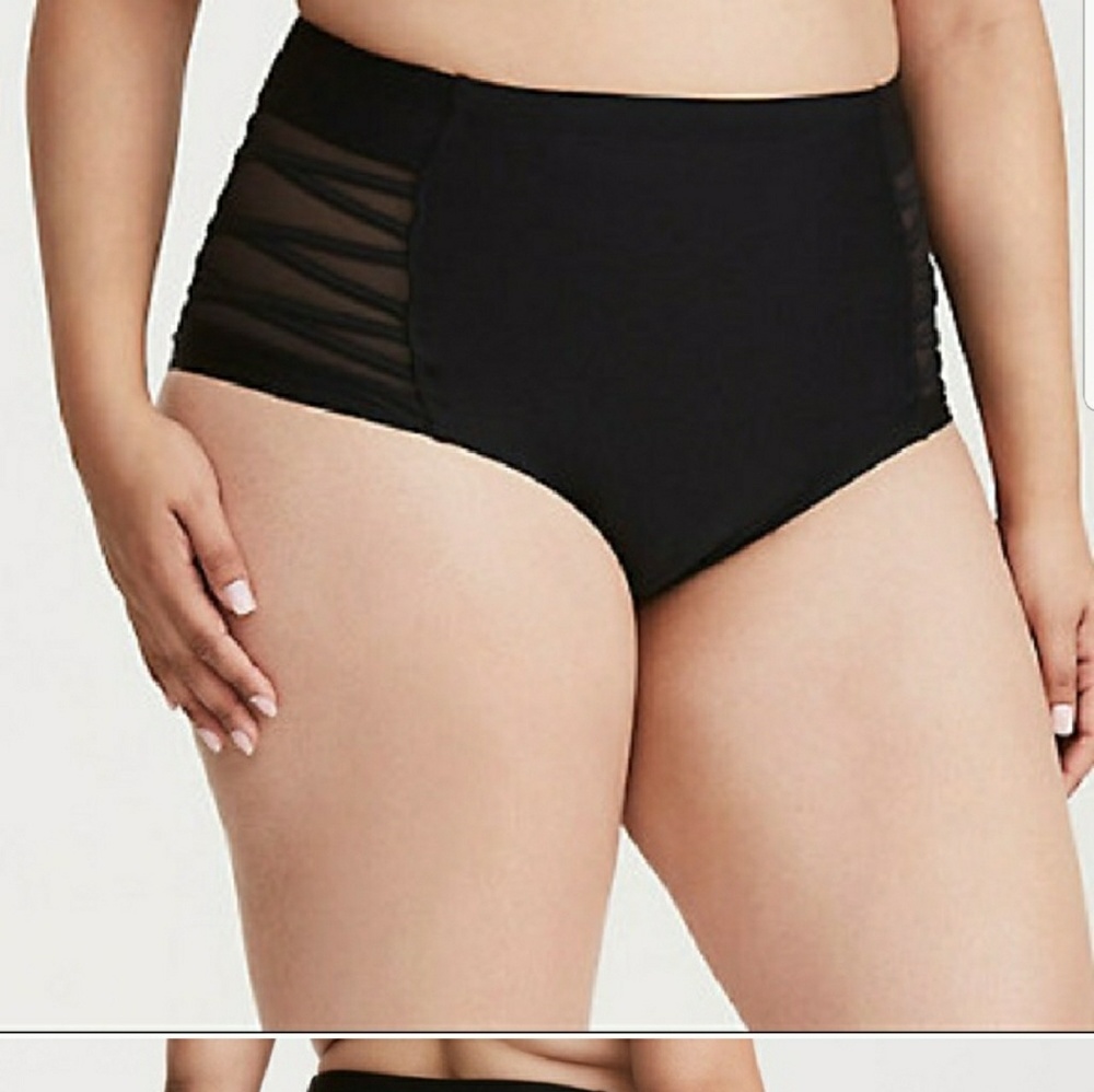 Torrid High Waated Swim Bottoms